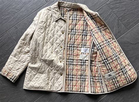 burberry gesteppte jacke|Stepp.